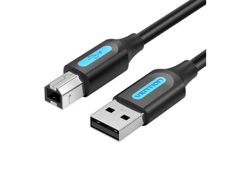 VENTION USB 2.0 A TO USB B PRINTER CABLE 1.5M (BLACK)