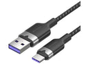 Vention Video Cable USB-A to USB-C 6A 100W Black