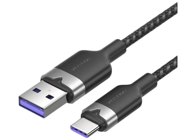 Vention Video Cable USB-A to USB-C 6A 100W Black