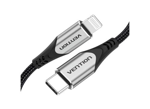 Vention Καλώδιο USB-C σε Lightning MFi 2m Γκρι