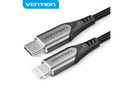 Vention Καλώδιο USB-C σε Lightning MFi 2m Γκρι