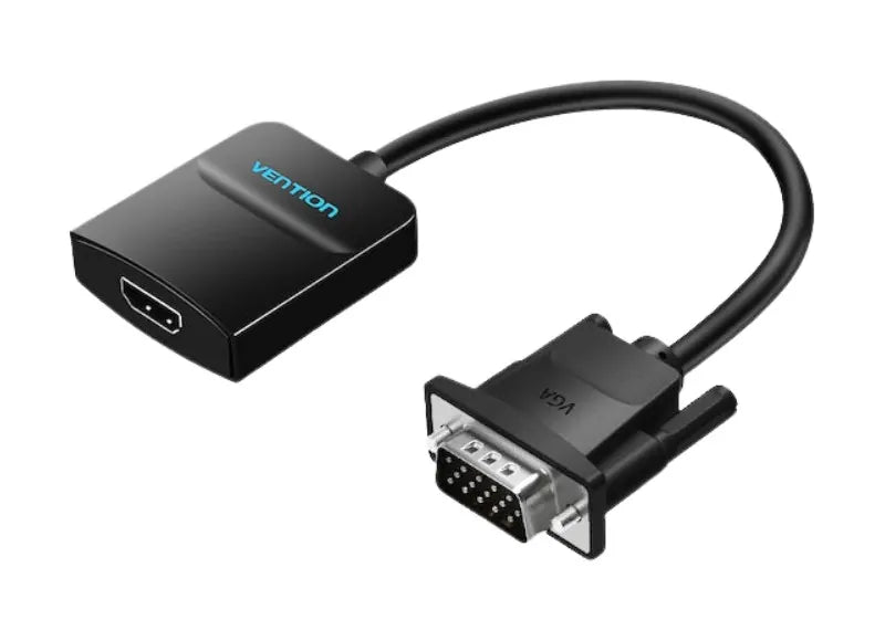 VENTION VGA TO HDMI CONVERTER AUDIO PORT 0.15M ΑΝΤΑΠΤΟΡΑΣ (BLACK)