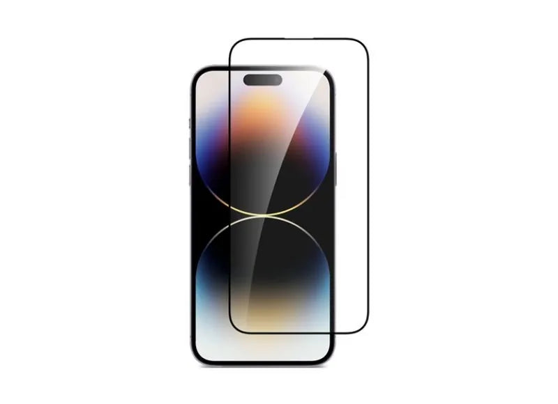 VIVID 5D TEMPERED GLASS FOR APPLE IPHONE 15 (BLACK)