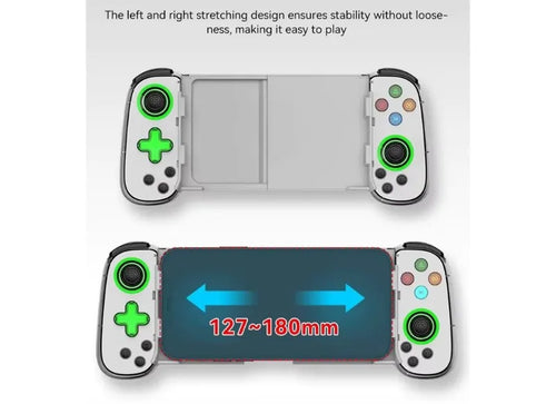 OEM Ασύρματο Χειριστήριο Wireless Gamepad D7 Controller για iOS/Android & Switch Λευκό
