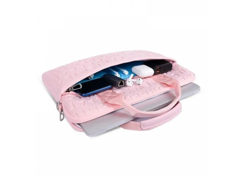 WIWU 13.3 COSMO SLIM CASE WITH STRAP (PINK)