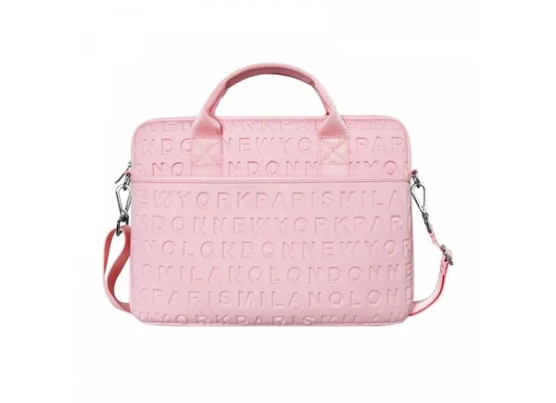 WIWU 13.3 COSMO SLIM CASE WITH STRAP (PINK)