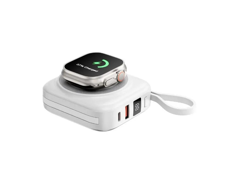 PORTABLE CHARGER WIWU CUBE POWER BANK 22.5W (WHITE)
