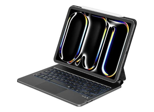 WIWU MAGIC KEYBOARD FOR IPAD 10.9/11 INCH & 11 AIR 2024 ΠΛΗΚΤΡΟΛΟΓΙΟ (BLACK)
