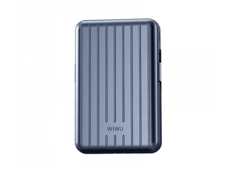 WIWU TRUCK SERIES WIRELESS MAGSAFE POWER BANK/ 10000MAH PP03 (BLUE)