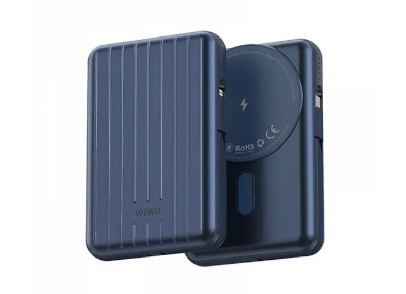 WIWU TRUCK SERIES WIRELESS MAGSAFE POWER BANK/ 10000MAH PP03 (BLUE)