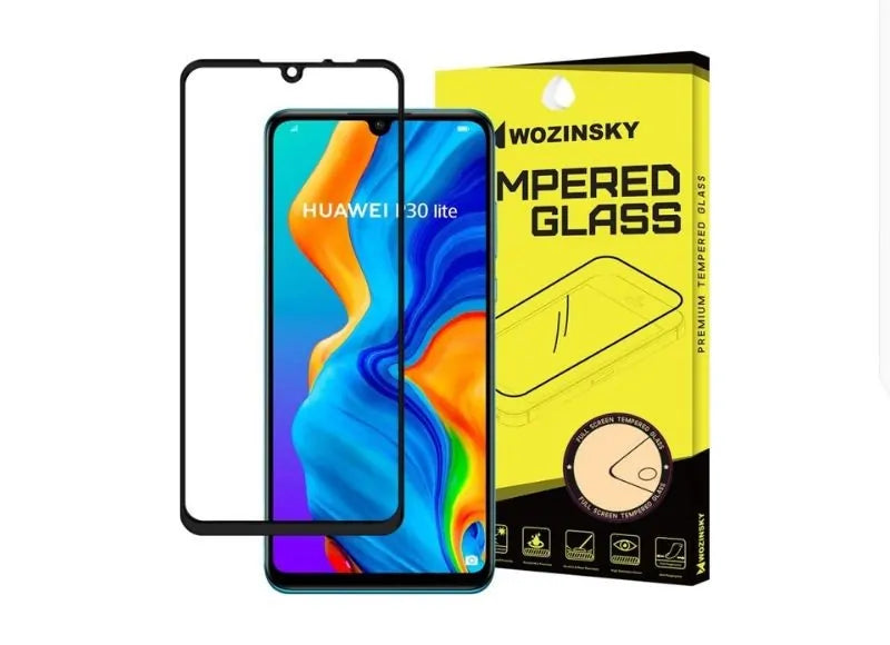 WOZINSKY 3D TEMPERED GLASS HUAWEI P30 LITE BLACK