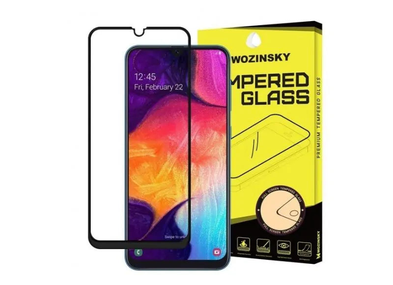 WOZINSKY 3D TEMPERED GLASS SAMSUNG A40 BLACK