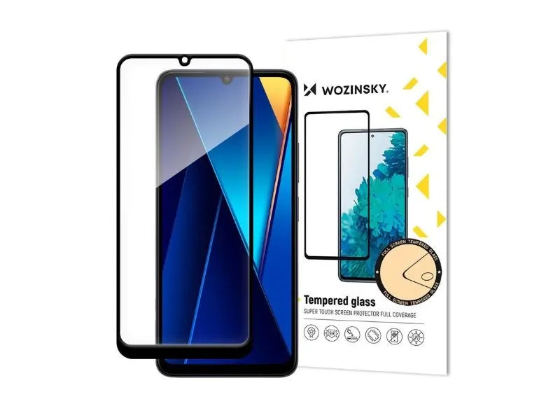 WOZINSKY 3D TEMPERED XIAOMI REDMI 13C BLACK