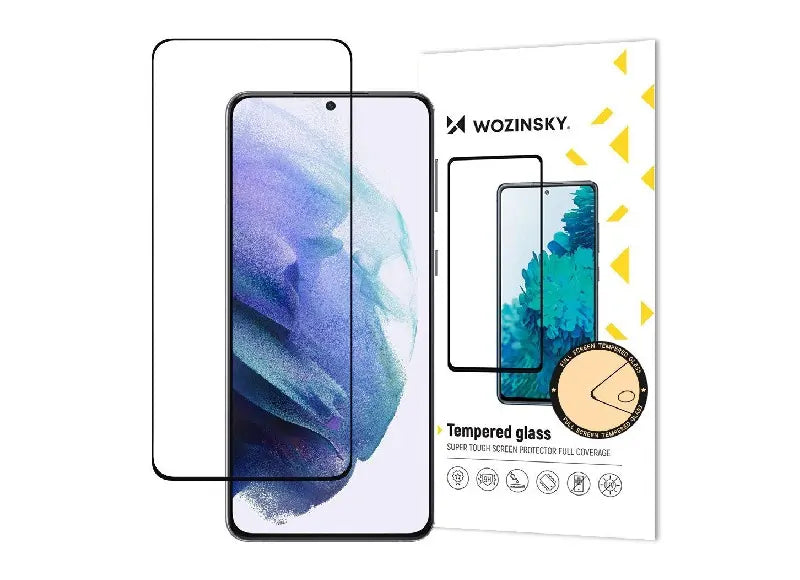 Wozinsky Τζάμι Προστασίας Οθόνης 5D Full για Samsung Galaxy S23 Μαύρο