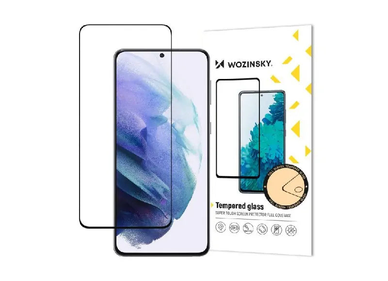 WOZINSKY 5D FULL TEMPERED GLASS FOR SAMSUNG S23 PLUS (BLACK)
