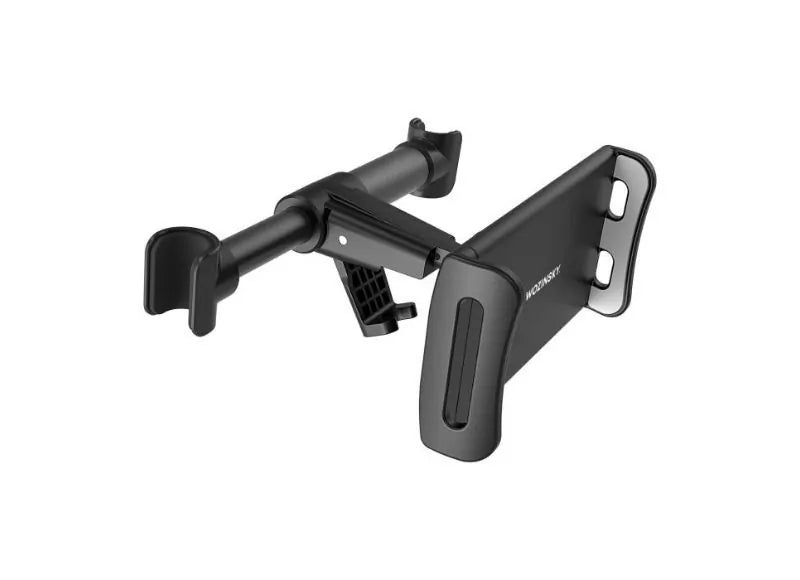 WOZINSKY CAR HEADREST HOLDER WITH HANGER (4" ΕΩΣ 11") - BLACK