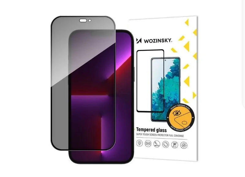 WOZINSKY PRIVACY 3D TEMPERED GLASS IPHONE 14 PRO