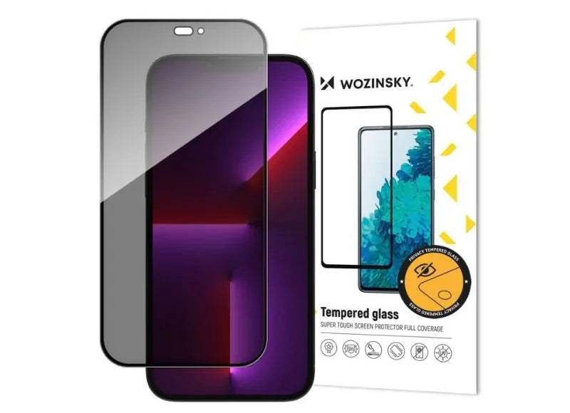 WOZINSKY PRIVACY ΓΙΑ ΙPHONE 15 PRO ΓΥΑΛΙ ΠΡΟΣΤΑΣΙΑΣ