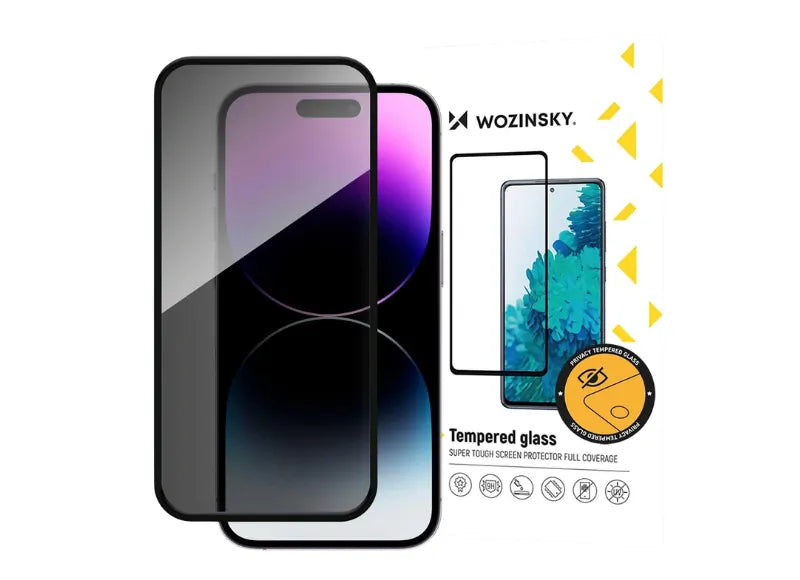 WOZINSKY PRIVACY TEMPERED GLASS ΜΕ ANTI-SPY FILTER ΓΙΑ IPHONE 16 PLUS