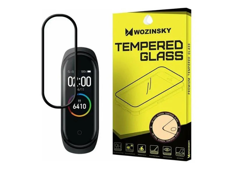 Wozinsky Τζάμι Προστασίας Οθόνης για Xiaomi Mi Band 5/6 Μαύρο