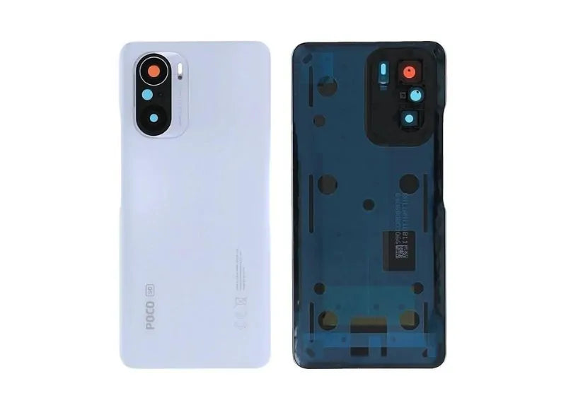 Αυθεντική Πίσω Όψη Xiaomi Poco F3 Back Cover White (Service Pack 56000DK11A00)