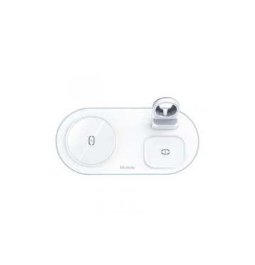 MCDODO WIRELESS CHARGING DOCK (CH-7060) - 3 in 1 (WHITE)