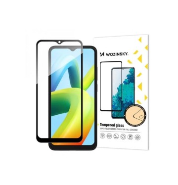 WOZINSKY 5D FULL TEMPERED GLASS XIAOMI REDMI A2 (BLACK)