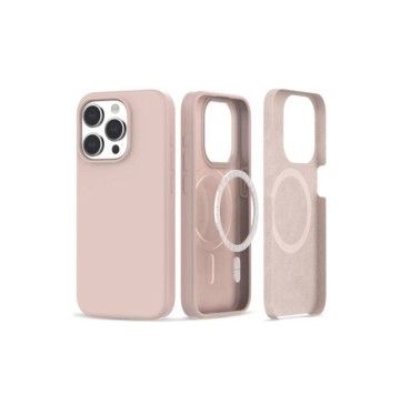 COMMA NATURE SERIES MAGNETIC SILICONE CASE IPHONE 15  - PINK