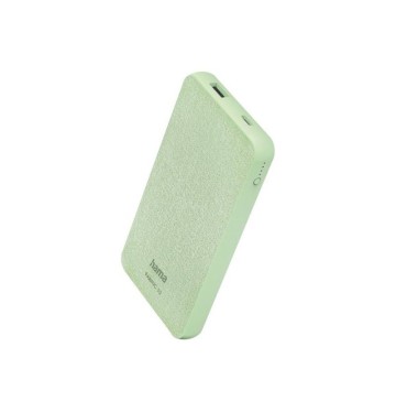 HAMA POWERBANK FABRIC-10 (10000mAh,USBx1,TYPE-C) FAST...