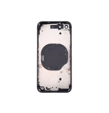 APPLE IPHONE 8 MIDDLE FRAME/BACK COVER BLACK (RF-A)