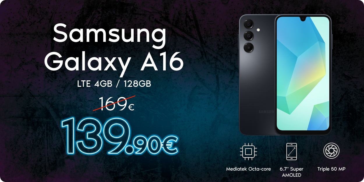 Samsung Galaxy A16 LTE 4GB/128GB - TheFixers - Black Friday Deals